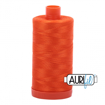 Aurifil Mako NE 50-2, 6729, Tangerine Dream