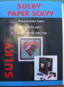 Wasserlösliches Papier von Sulky