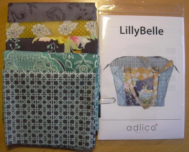 Taschenmuster - LILLY BELLE - incl. Stoffpaket