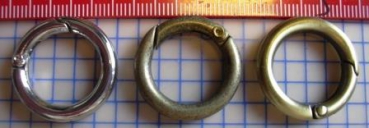 Karabinerhaken rund 16 mm