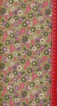 Block Party - Green Plum Floral