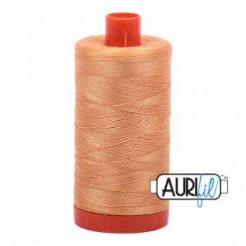 Aurifil Mako NE 50-2, 2214	golden honey