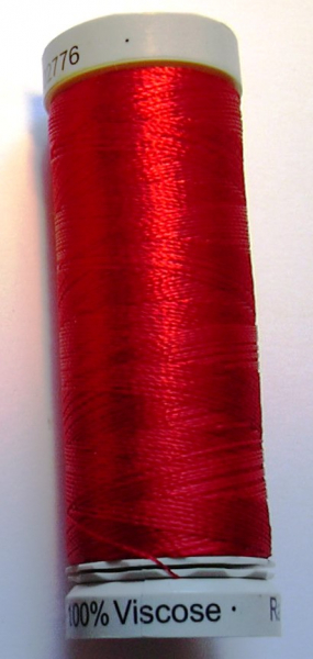 Rayon 40 200 m weihnachtsrot