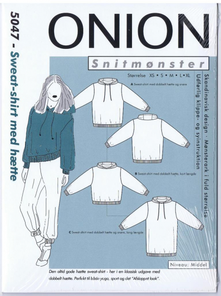 Onion Sweat-Shirt mit Kapuze, Gr. XS bis XL