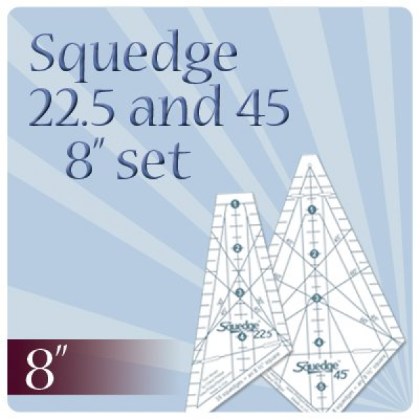 Squedge Set of Two 22,5 and 45 degree tools for 8´´ Block