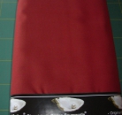 Die originale Perlen Baumwolle - rostbraun 150 cm breit