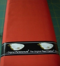 Die originale Perlen Baumwolle - orangerot 150 cm breit