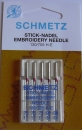 Schmetz - Nähmaschinensticknadeln, 5 Stück, 130/705 H-E