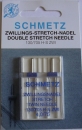Schmetz - Zwillings-Stretch-Nadel, 130/705 H-S ZWI,2 Stück